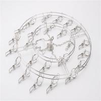 美顺™无磁不锈钢晾晒袜架晒内衣晾衣架晒内裤架夹|袜架圆形24夹