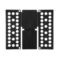 叠衣板创意大号折衣板叠衣服衣服收纳整理架衬衣服折叠板|[儿童直板无需组装黑色]