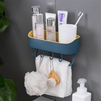 卫生间置物架免打孔浴室置物架免打孔厕所置物架卫生间用品小百货|长形置物架