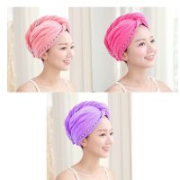 强吸水干发帽女强吸水速干擦头发毛巾包头巾浴帽长发干发巾|鱤花边随机一个鱤a+C