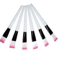 调面膜碗棒软毛刷子美妆化妆工具套装水疗调膜棒软碗美容用品脸部|白色刷子5支