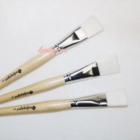 面膜刷软毛刷 美容院化妆刷美容刷水疗刷脸部刷子套装diy工具|木柄5只装