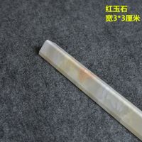 石塑pvc护角条 护墙角保护条防撞条包阳角线 免打孔仿实木纹护角|红玉石3*3厘米 1.8m