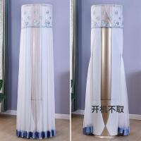 空调罩套柜机圆形圆柱格力客厅美的海尔柜式奥克斯立式空调防尘罩|彩蝶飞飞 美的天行智行御行遵行(175CM)