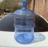 加厚18.9升矿泉水桶大容量螺旋口拧盖饮水机桶食品pc家用饮用水桶|18.9升680克压口带盖