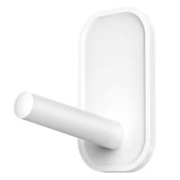 免打孔挂钩墙面粘胶厨房浴室衣架衣帽钩墙壁挂钩贴门后粘钩|6个素洛生活挂钩