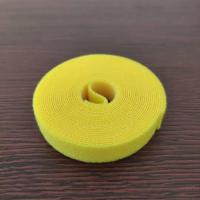 扎带束线数据线充电线收纳捆绑带绕线集线器整理线固定器魔术贴|黄色 13毫米宽*1.5米长