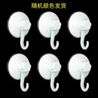 旋转吸盘挂钩无痕吸盘门后挂钩卫生间挂钩浴室厨房墙壁粘钩子|吸盘挂钩6个(瓷砖玻璃光滑面)