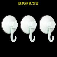 旋转吸盘挂钩无痕吸盘门后挂钩卫生间挂钩浴室厨房墙壁粘钩子|吸盘挂钩3个(瓷砖玻璃光滑面)