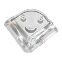 透明儿童防撞角防磕碰安全保护角包桌子玻璃茶几防撞条硅胶桌角套|笑脸角 12个装