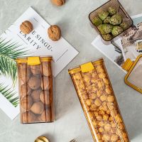 密封罐防潮透明厨房储物罐五谷杂粮香料零食干货瓶子收纳盒