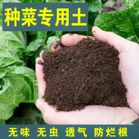 阳台种菜土有机肥土家用花泥种植土通用型黑土蔬菜营养土花土