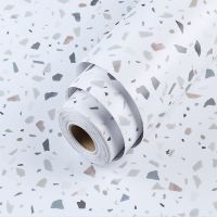 厨房防油贴纸防水耐高温橱柜灶台桌面自粘防水墙贴纸卫生间瓷砖贴|石英石 60厘米宽x1米长