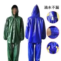 牛筋加厚塑料雨衣雨裤分体电动车摩托车户外骑行垂钓便携防水套装