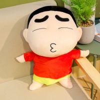 蜡笔小新公仔毛绒玩具抱枕可爱大号jj搞怪玩偶送女生情人节礼物|红衣亲亲 全长35cm(会唱生日歌)