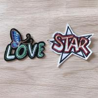 补丁贴布贴刺绣蝴蝶贴时尚衣服破洞修补儿童diy牛仔裤贴补丁|彩蝶组合B(两个装)