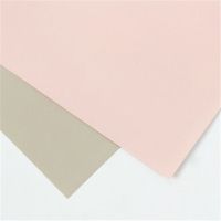 鲜花包装纸防水双色欧雅纸花店花束花艺包装纸材料手工diy包花纸|乳白色奶白+水粉[10张]