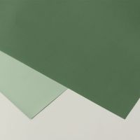 鲜花包装纸防水双色欧雅纸花店花束花艺包装纸材料手工diy包花纸|灰绿+青绿[10张]