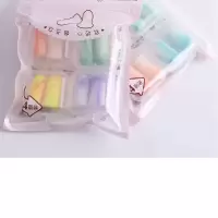 卡通图案炫彩防噪音耳塞睡眠睡觉隔音防打呼噜学生耳塞圣诞树|9007炫彩耳塞(四对装)