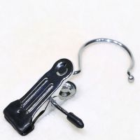 裤夹子夹子衣架家用夹子衣架 jk裤夹家用裤子架衣服架裤架晾衣架|单勾不锈钢袜子夹 1个装