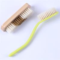 洗鞋刷子衣领洗衣软毛刷运动鞋清洁刷多功能羽绒服刷板刷鞋刷床刷|852+012鞋刷黄色