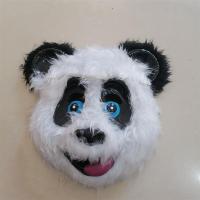 兔子面具女恐怖血腥熊面具男 blay装扮头套血腥兔熊猫面具发光兔|小熊猫