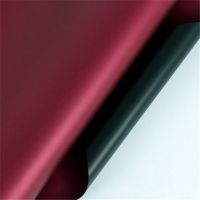 鲜花包装纸花束包装迷束纸防水双色魔术纸鲜花花店花艺diy包装纸|酒红+黑[40*45cm]10张