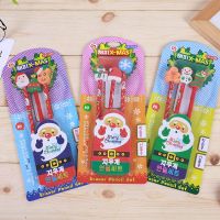 10个装创意圣诞节活动小礼品圣诞树装饰品钥匙扣挂件小学生奖品|圣诞三支铅笔3套