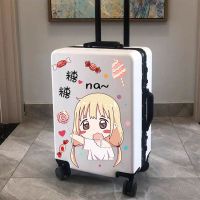 个性创意行李箱贴纸可爱少女心ins拉杆旅行箱自粘防水可移贴画|PVC糖果少女