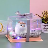 生日礼物女生感闺蜜少女心可爱猫咪创意男朋友女孩学生教师节|黄耳猫 单子装