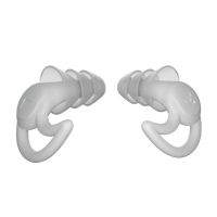 隔音耳塞防噪音工业强防打呼噜睡眠学生成人降噪|白色三层硅胶隔音耳塞[2只装]