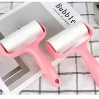 粘毛器可撕式粘尘纸滚刷吸粘毛脱去毛器衣物衣服黏沾毛器滚毛筒|//*[手柄2个装]-* .6卷纸.(斯:-)