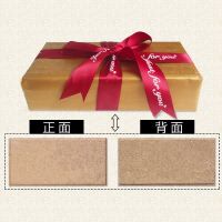 真砖头板砖礼物搞笑整蛊订制沙雕生日礼物送同学男生女生情|裸砖空白无字 精美礼盒+彩灯+红包+贴纸+砖