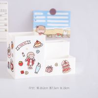 笔筒ins少女心创意时尚可爱多功能型笔桶儿童桌面文具收纳盒|多功能-白色 加10支卡通笔和笔袋[再送2张贴纸]