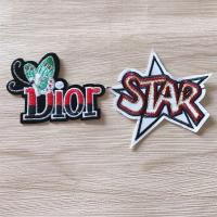 补丁贴布贴刺绣蝴蝶贴时尚衣服破洞修补儿童diy牛仔裤贴补丁|彩蝶组合J(两个装)