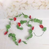 假花塑料花仿真花牵牛花绿植壁挂装饰花藤壁挂藤条装饰花摆件