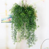 假花仿真花藤藤条装饰花艺客厅壁挂花垂吊塑料藤蔓花条吊兰金钟柳