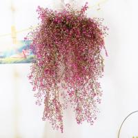 假花仿真花藤藤条装饰花艺客厅壁挂花垂吊塑料藤蔓花条吊兰金钟柳