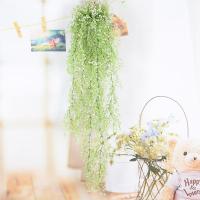 假花仿真花藤藤条装饰花艺客厅壁挂花垂吊塑料藤蔓花条吊兰金钟柳