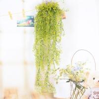 假花仿真花藤藤条装饰花艺客厅壁挂花垂吊塑料藤蔓花条吊兰金钟柳