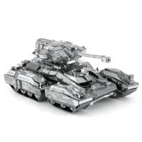 天蝎号坦克精雕刻不锈钢3d金属拼图dly立体拼图模型玩体玩具