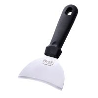 厨房灶台铲锅铲刀弧形锅底清洁焦油厚油铲刀 灶台油污清洗刷子