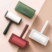 便携可撕式胶囊滚筒刷尘纸粘毛家用衣物粘尘滚毛器黏毛刷