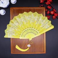 蝴蝶中国风折扇折叠扇舞蹈扇子汉服扇古典扇子塑料扇古装配饰礼品