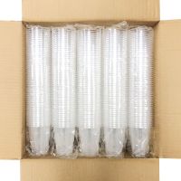 一次性杯子整箱加厚茶水杯塑料杯家用商用透明航空杯