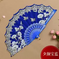夕颜中国风古风扇子旗袍扇子女士折扇舞蹈扇女士扇扇