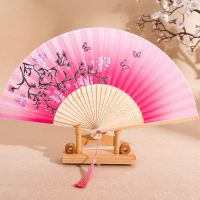 扇子折扇中国风女式学生古风苏夏季随身携带古装古代汉服小竹扇