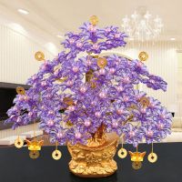 手工串珠发树材料包制作摆件招龙工艺品diy编织成人摇钱树