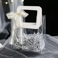 透明礼品袋 礼物盒ins礼品盒子精美 伴手礼 手提袋礼物袋生日礼袋