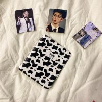 韩版三寸拍立得奶牛纹可爱相册照片影集火车票收藏小卡收纳册